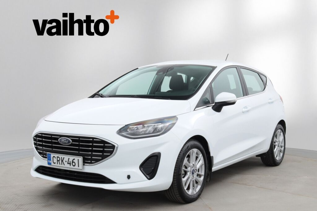 Ford Fiesta 2023 1.0 EcoBoost Hybrid (mHEV) 125hv A7 DCT Titanium 5-ovinen / 1.omistaja / LED / Kaistavahti / Lohko+sisä / Winter Pack /