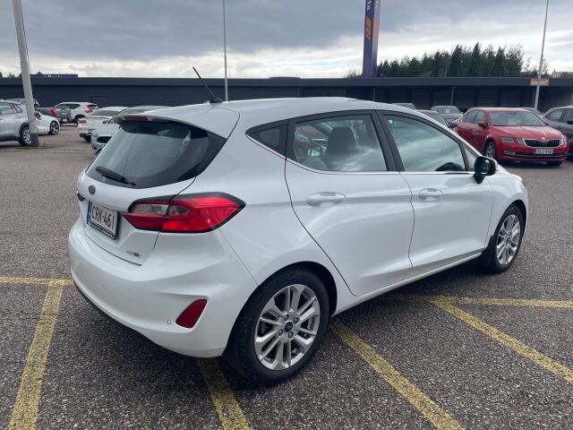Ford Fiesta 2023 1.0 EcoBoost Hybrid (mHEV) 125hv A7 DCT Titanium 5-ovinen / 1.omistaja / LED / Kaistavahti / Lohko+sisä / Winter Pack /