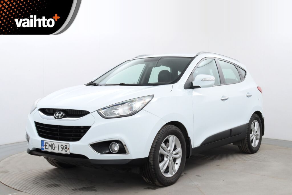 Hyundai ix35 2010 4wd 2,0 CRDi-R 135kW 6AT Style / 2.omisteinen / Leimattu 3/25 / Osanahkaverhoilu / Koukku / Lohko / Vakkari / P.tutka /