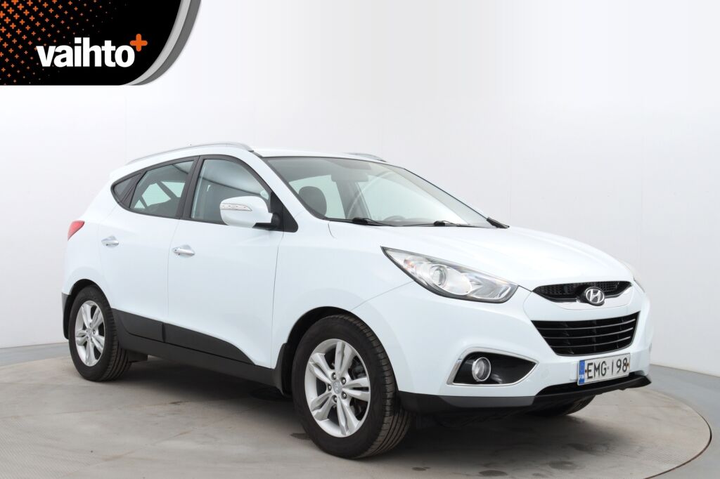 Hyundai ix35 2010 4wd 2,0 CRDi-R 135kW 6AT Style / 2.omisteinen / Leimattu 3/25 / Osanahkaverhoilu / Koukku / Lohko / Vakkari / P.tutka /