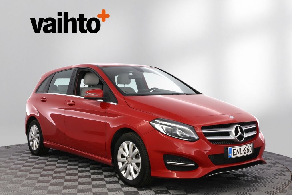 Mercedes-Benz B 2015 180 CDI Premium Business / 1.Omisteinen Suomi-auto / Lohkolämmitin + sisäpistoke / Peruutuskamera