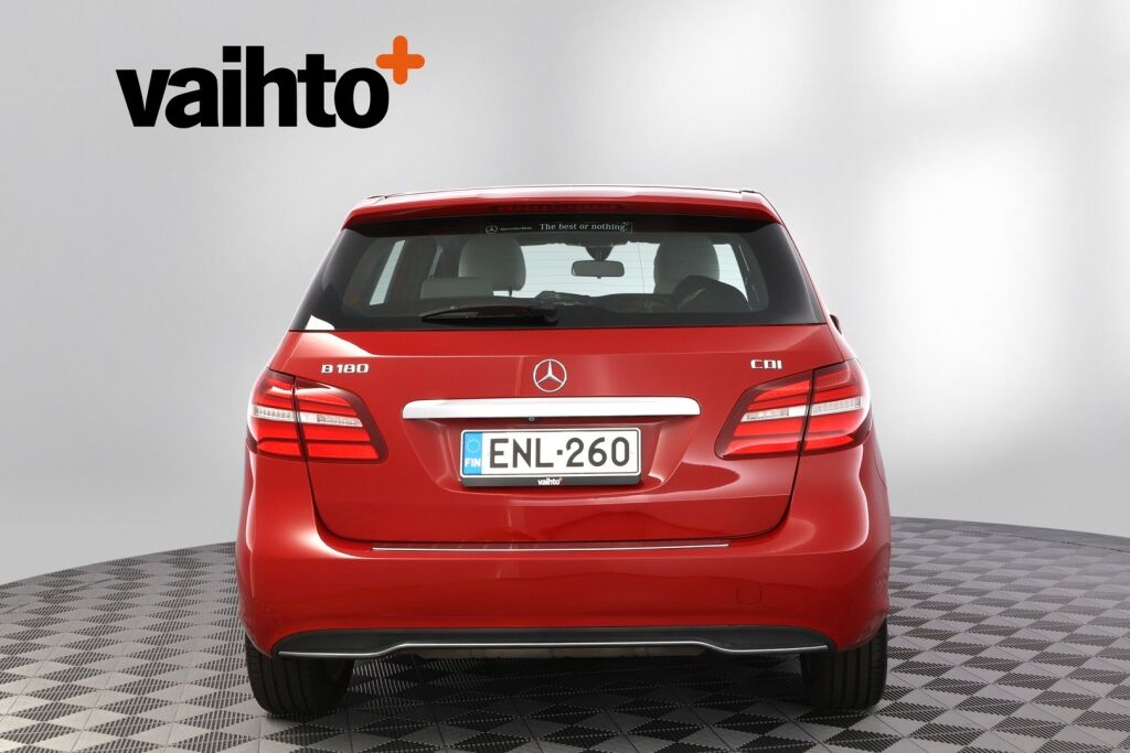 Mercedes-Benz B 2015 180 CDI Premium Business / 1.Omisteinen Suomi-auto / Lohkolämmitin + sisäpistoke / Peruutuskamera