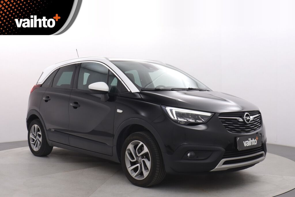 Opel Crossland X 2017 Innovation 1,2 Automaatti Start/Stop 81 kW AT6 / Panoraama / HUD / Osanahat / Hyvä huoltohistoria /