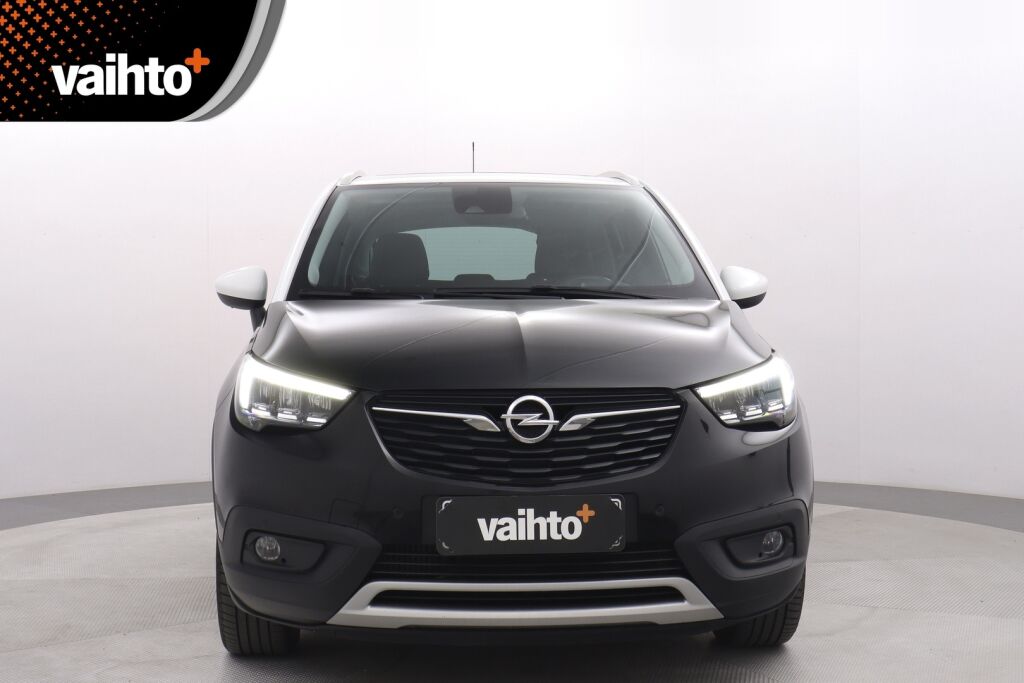 Opel Crossland X 2017 Innovation 1,2 Automaatti Start/Stop 81 kW AT6 / Panoraama / HUD / Osanahat / Hyvä huoltohistoria /