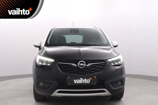 Opel Crossland X 2017 Innovation 1,2 Automaatti Start/Stop 81 kW AT6 / Panoraama / HUD / Osanahat / Hyvä huoltohistoria /