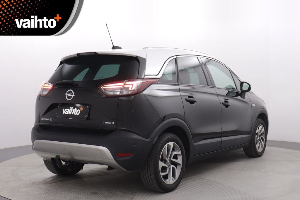 Opel Crossland X 2017 Innovation 1,2 Automaatti Start/Stop 81 kW AT6 / Panoraama / HUD / Osanahat / Hyvä huoltohistoria /