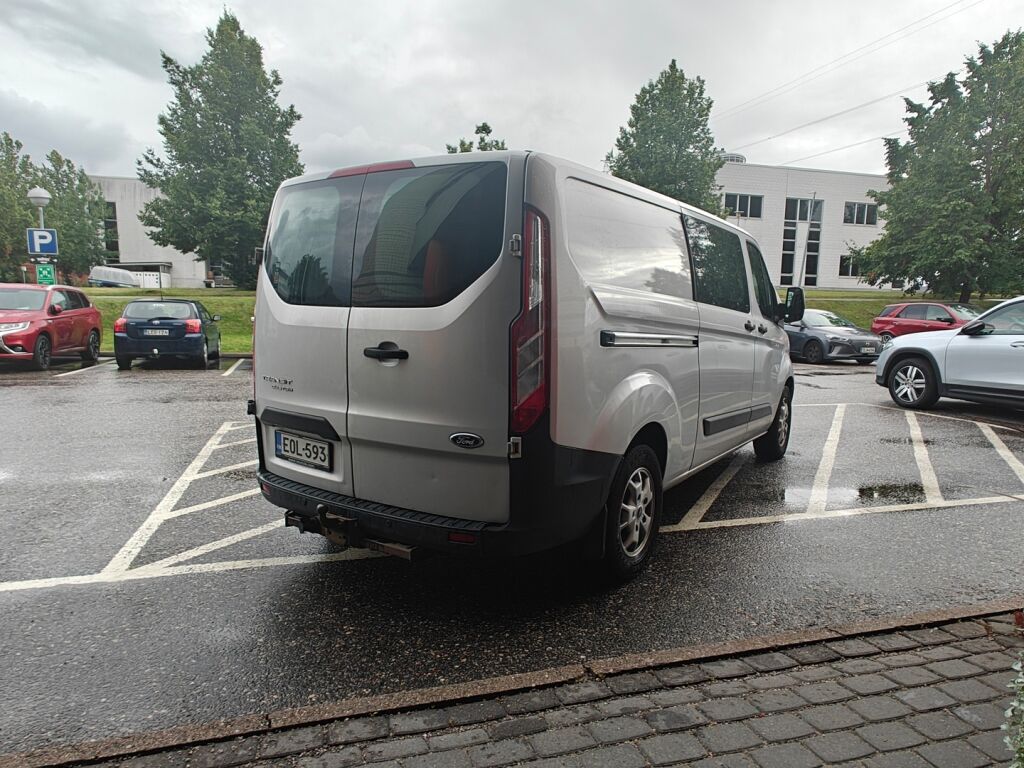 Ford Transit Custom 2017 310 2,0TDCi 170 hv M6 Etuveto Trend Van N1 L2H1 / Alv.väh kelpoinen / 1-Omisteinen / Webasto / Vetokoukku