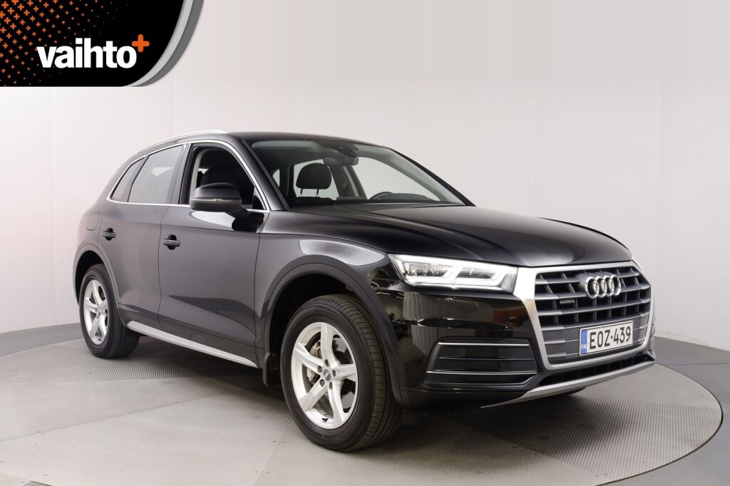 Audi Q5 2018 Business Sport 2,0 TDI 120 kW quattro S tronic / Webasto / Vetokoukku / Led-ajovalot / Urheiluistuimet