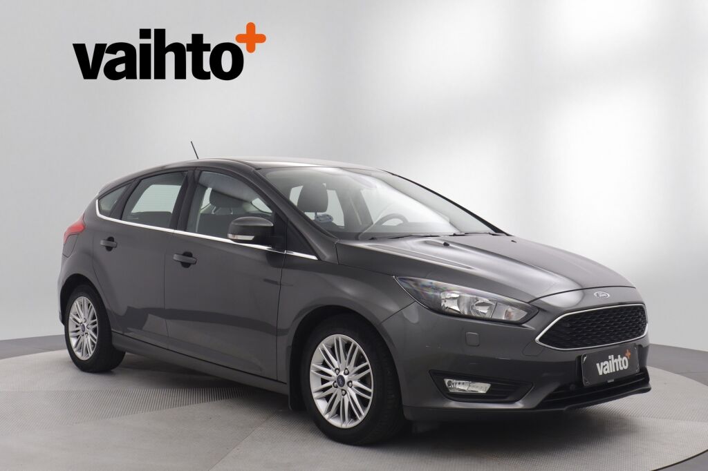 Ford Focus 2018 1,0 EcoBoost 125 hv Start/Stop M6 Edition 5-ovinen / 1-om. Suomiauto / Tutka / Lohko + sisä