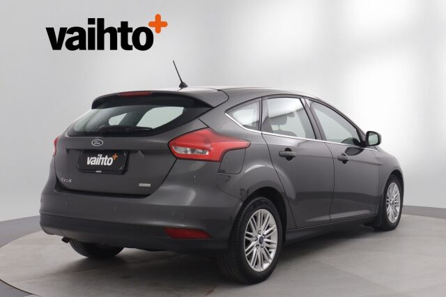 Ford Focus 2018 1,0 EcoBoost 125 hv Start/Stop M6 Edition 5-ovinen / 1-om. Suomiauto / Tutka / Lohko + sisä