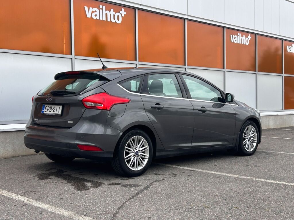 Ford Focus 2018 1,0 EcoBoost 125 hv Start/Stop M6 Edition 5-ovinen / 1-om. Suomiauto / Tutka / Lohko + sisä