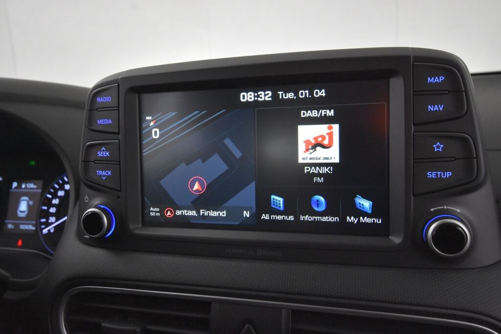 Hyundai KONA 2018 1,6 T-GDI 4WD 7DCT-aut. Comfort NEDC BT / Vetokoukku / KRELL-audio / Navigointi / Peruutuskamera / Suomiauto