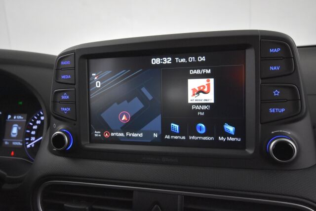 Hyundai KONA 2018 1,6 T-GDI 4WD 7DCT-aut. Comfort NEDC BT / Vetokoukku / KRELL-audio / Navigointi / Peruutuskamera / Suomiauto