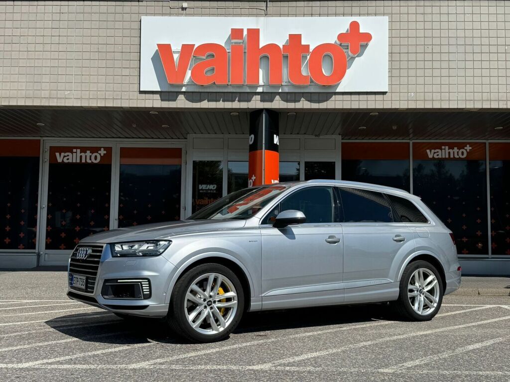 Audi Q7 2017 3,0 V6 TDI e-tron quattro tiptronic / Koukku / Panorama / Ilmajouset / Digimittari / Nahkat / 360° / S line sisäpaketti