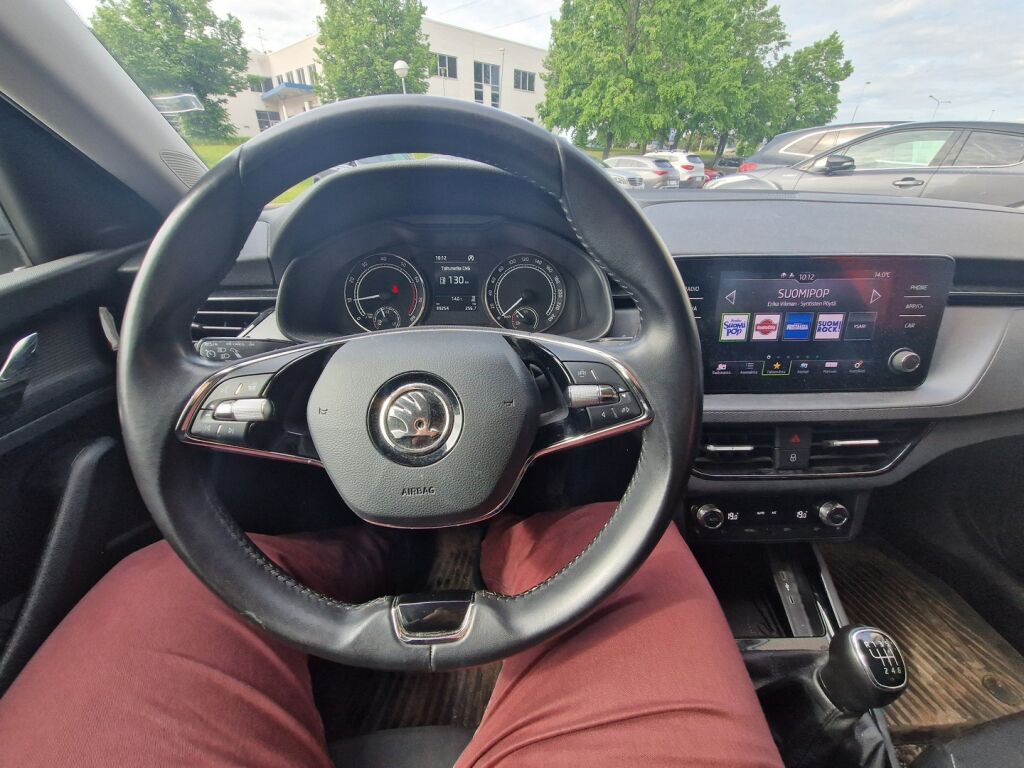 Skoda Scala 2021 1,0 TSI G-TEC Ambition / Led-ajovalot / Moottorinlämmitin / Apple carplay / Android auto