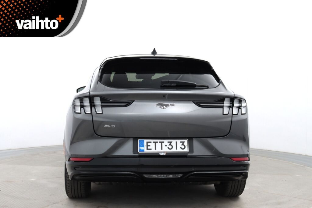 Ford Mustang Mach-E 2021 98kWh 351hv A1 AWD First Edition 5-ovinen B&O / 360° / Adapt. Vakkari / Navi / Nahat