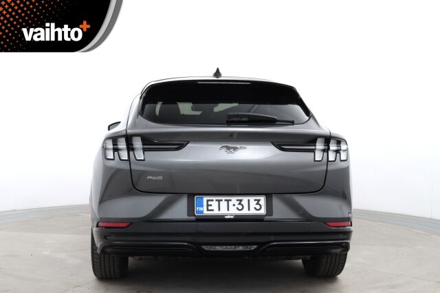 Ford Mustang Mach-E 2021 98kWh 351hv A1 AWD First Edition 5-ovinen B&O / 360° / Adapt. Vakkari / Navi / Nahat