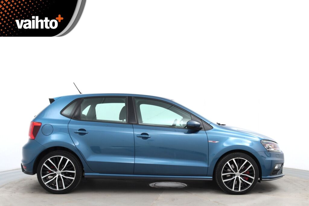 Volkswagen Polo 2015 GTI 1,8 TSI 141 kW (192 hv) BlueMotion DSG / LED ajovalot / Sportti penkit / Flat bottom ratti / Vakkari / Tutkat E+T /