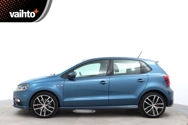 Volkswagen Polo 2015 GTI 1,8 TSI 141 kW (192 hv) BlueMotion DSG / LED ajovalot / Sportti penkit / Flat bottom ratti / Vakkari / Tutkat E+T /
