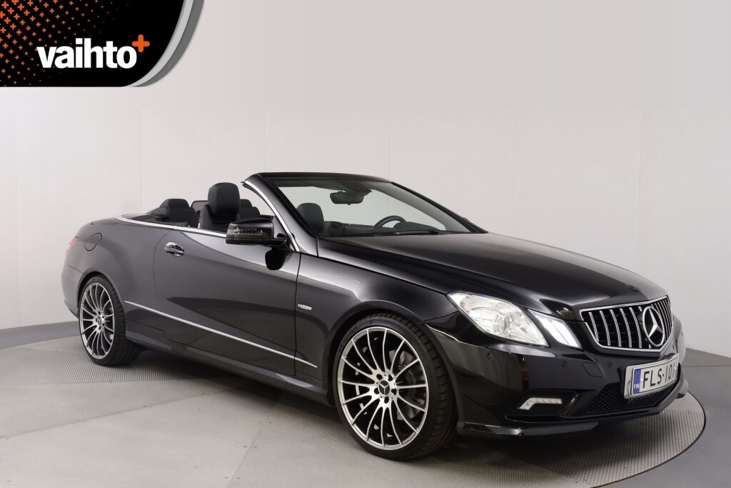 Mercedes-Benz E 2011 350 BE Cabriolet A AMG Styling / Airscarf / Ortopedi istuimet / Harman Kardon / Ilmastoidut etuistuimet