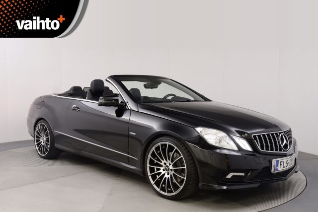 Mercedes-Benz E 2011 350 BE Cabriolet A AMG Styling / Airscarf / Ortopedi istuimet / Harman Kardon / Ilmastoidut etuistuimet