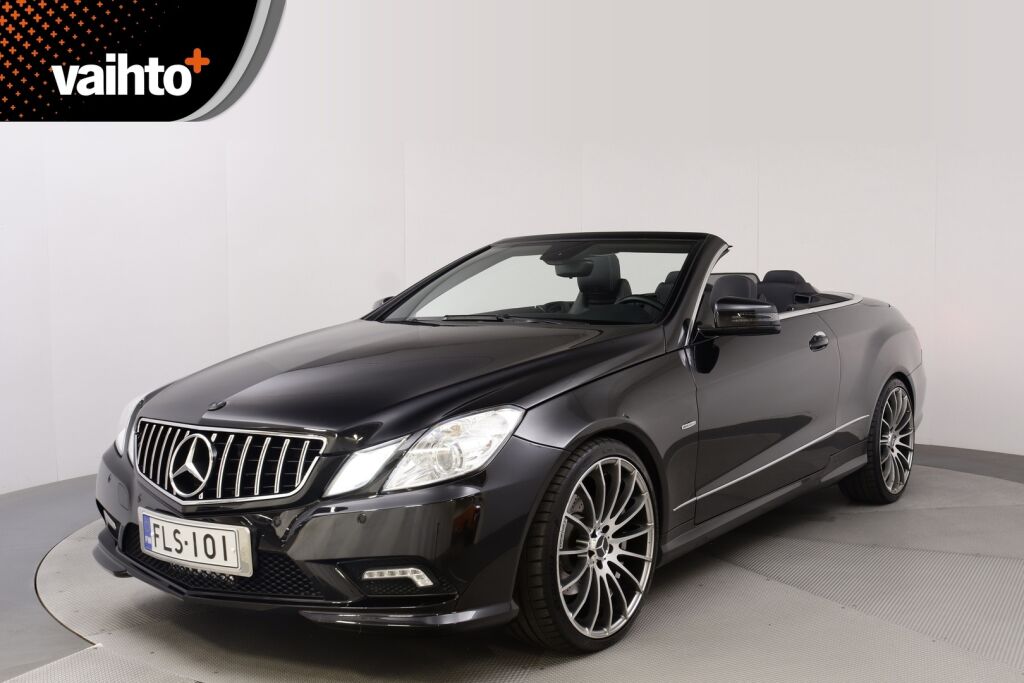 Mercedes-Benz E 2011 350 BE Cabriolet A AMG Styling / Airscarf / Ortopedi istuimet / Harman Kardon / Ilmastoidut etuistuimet