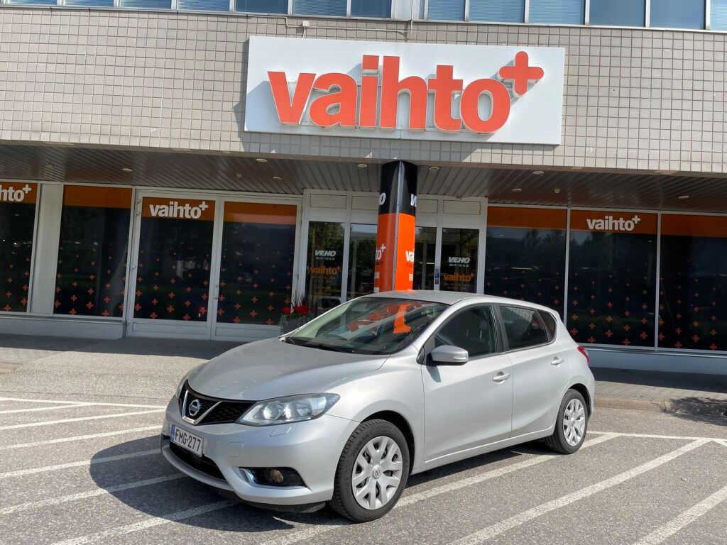 Nissan Pulsar 2016 DIG-T 115 Visia 6M/T E6 / Vakionopeudensäädin / Ilmastointi / Suomiauto