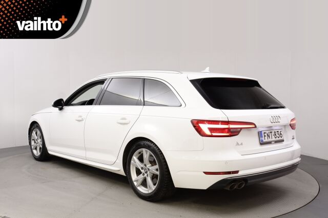 Audi A4 2016 Avant Business Sport 2,0 TDI 140 kW quattro S tronic / Sähköinen vetokoukku / Navigointi / Digitaalimittaristo - RAHOITUS TÄHÄN AUTOON VAIN 3.99% - 