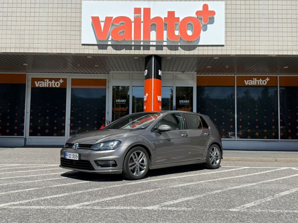 Volkswagen Golf 2016 R-Line 1,4 TSI 110 kW (150 hv) ACT DSG-automaatti / Webasto / Adapt. vakkari /  Xenon-ajovalot / Jakopää tehty 07/2025