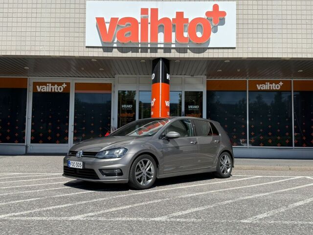 Volkswagen Golf 2016 R-Line 1,4 TSI 110 kW (150 hv) ACT DSG-automaatti / Webasto / Adapt. vakkari /  Xenon-ajovalot / Jakopää tehty 07/2025
