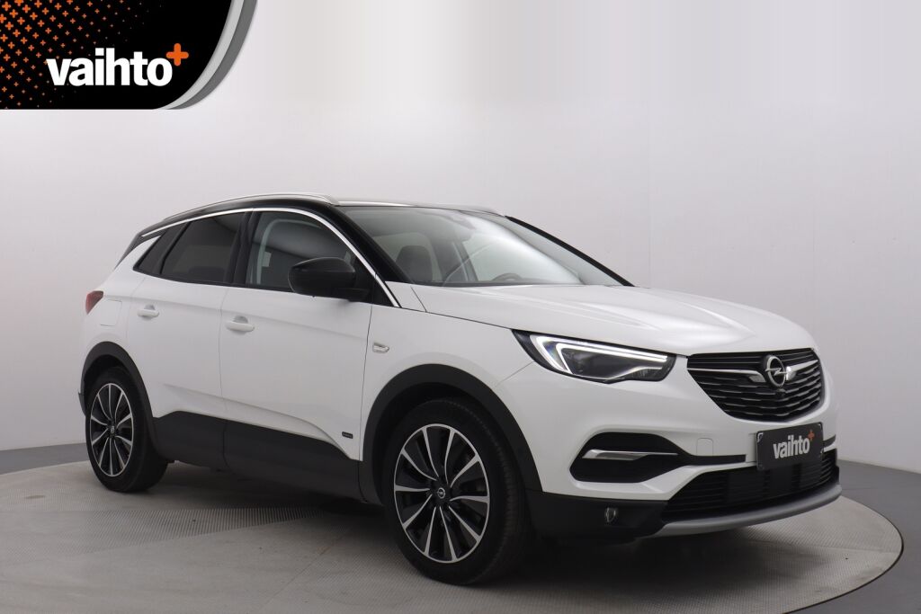 Opel Grandland X 2021 Executive 300 PHEV AWD A8 / 1-om. Suomiauto / Ilmastoidut nahat / 360-kamera / Keyless