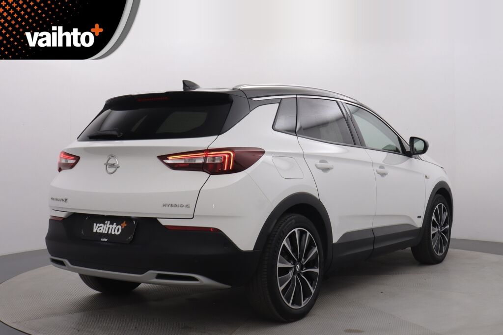 Opel Grandland X 2021 Executive 300 PHEV AWD A8 / 1-om. Suomiauto / Ilmastoidut nahat / 360-kamera / Keyless