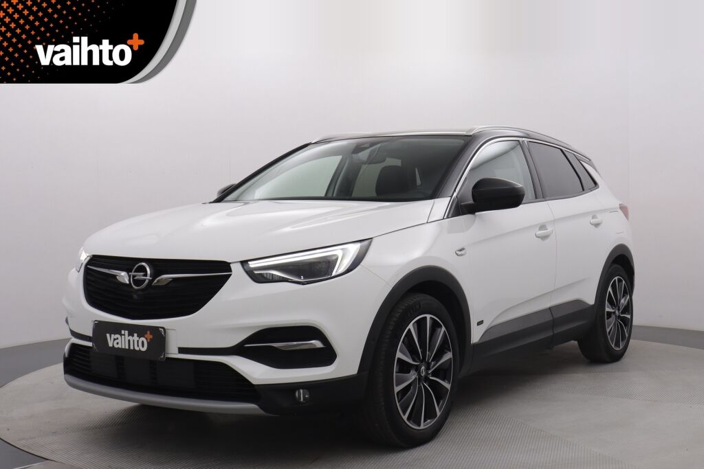 Opel Grandland X 2021 Executive 300 PHEV AWD A8 / 1-om. Suomiauto / Ilmastoidut nahat / 360-kamera / Keyless