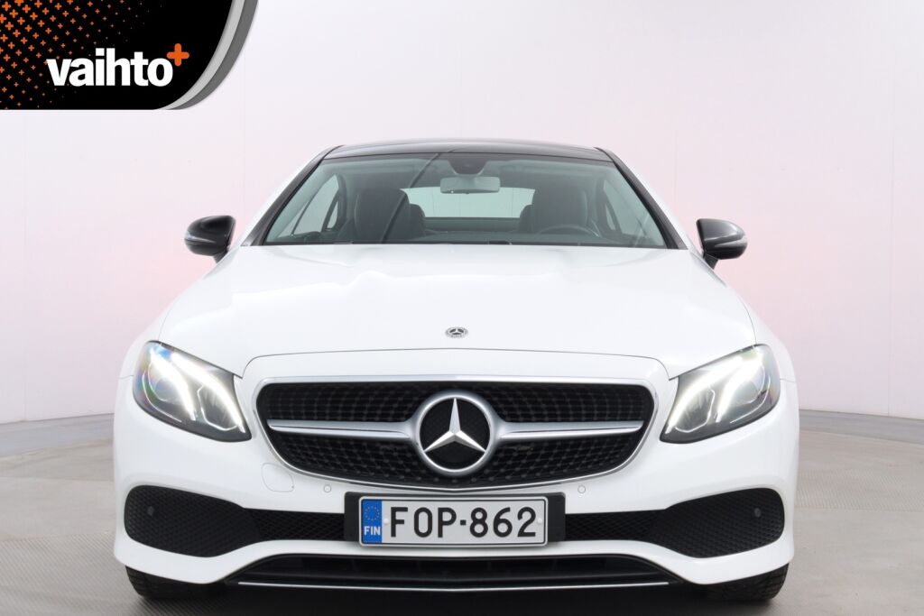 Mercedes-Benz E 2018 220 d 4Matic A Coupé / Suomiauto / Lasikattoluukku / Sähk. Koukku / P-Kamera