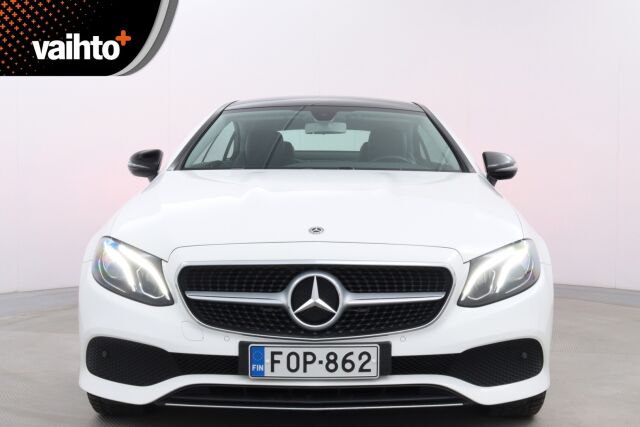 Mercedes-Benz E 2018 220 d 4Matic A Coupé / Suomiauto / Lasikattoluukku / Sähk. Koukku / P-Kamera