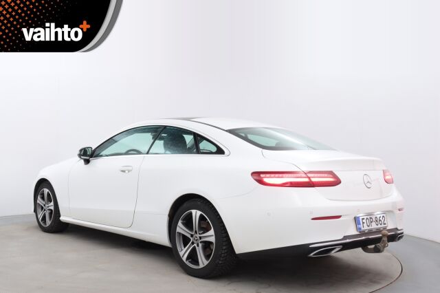Mercedes-Benz E 2018 220 d 4Matic A Coupé / Suomiauto / Lasikattoluukku / Sähk. Koukku / P-Kamera