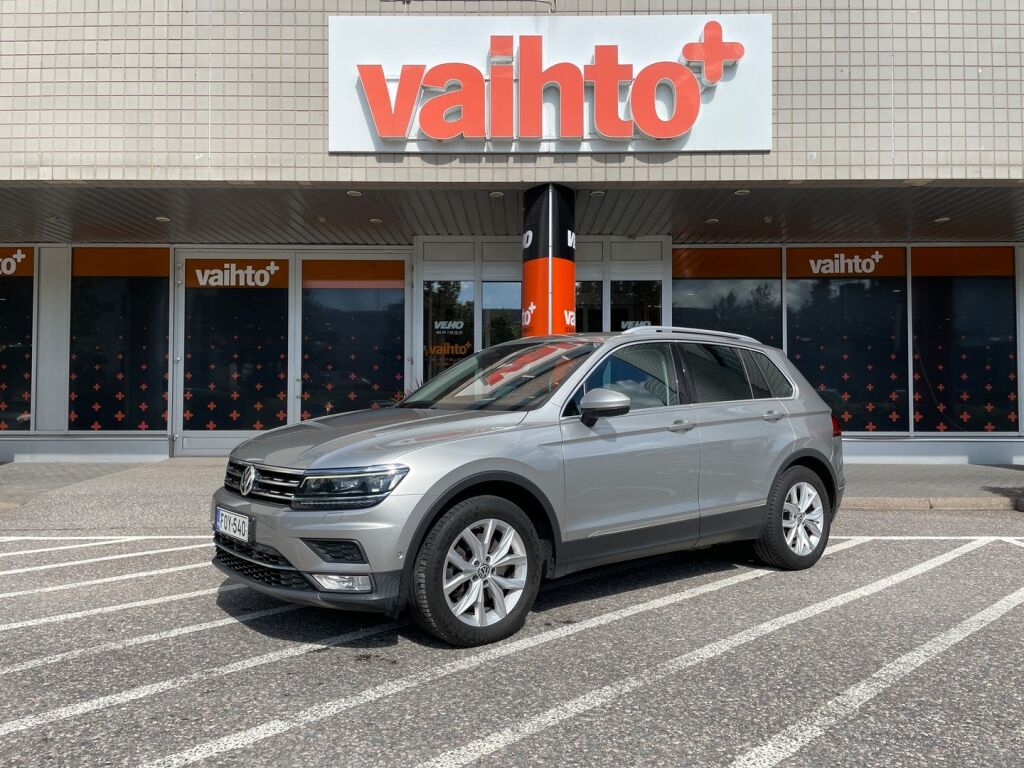 Volkswagen Tiguan 2016 Highline 2,0 TSI 132 kW (180 hv) 4MOTION DSG / Webasto / HUD / ACC / 360 Kamerat / Vetokoukku / Panorama