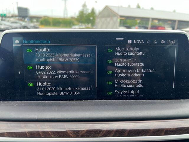 BMW 745 2019 G12 Sedan 745Le A xDrive H&K / HUD / Laser / Ilma-alusta / ACC / 4-pyöräohj. / Soft Close / Panorama / 360 /  Comfort-istuimet- Muisti, Hieronta, Ilmastointi