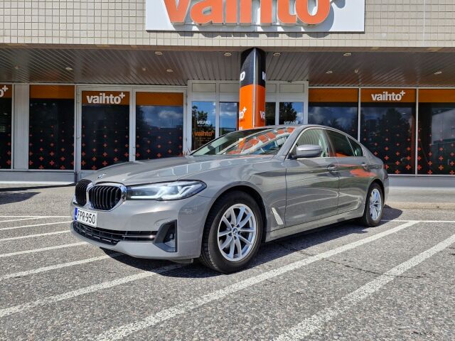 BMW 520 2020 G30 Sedan 520d A xDrive MHEV / LED-Valot / Vetokoukku / Nahat