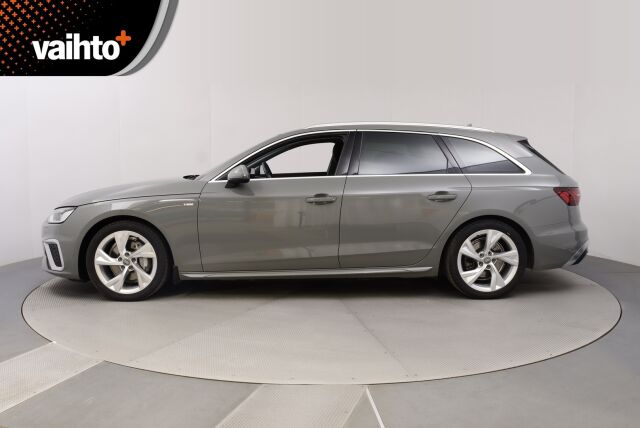 Audi A4 2020 Avant Business S line Comfort Edition 40 TDI 140 kW quattro S tronic / Webasto / Suomi-auto / Koukku / Kamera / Digimittari / Huollettu 11/24