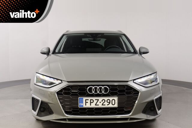 Audi A4 2020 Avant Business S line Comfort Edition 40 TDI 140 kW quattro S tronic / Webasto / Suomi-auto / Koukku / Kamera / Digimittari / Huollettu 11/24