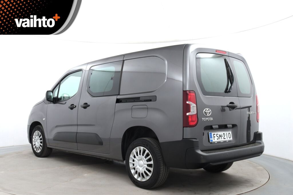Toyota Proace CITY 2023 Active L2 1,5D 130 Automaatti 5ov 2510 / ALV / Tehdastakuu / Suomiauto / Webasto / Vakkari / Lämpölasi / Metalliväri