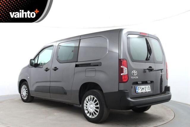 Toyota Proace CITY 2023 Active L2 1,5D 130 Automaatti 5ov 2510 / ALV / Tehdastakuu / Suomiauto / Webasto / Vakkari / Lämpölasi / Metalliväri