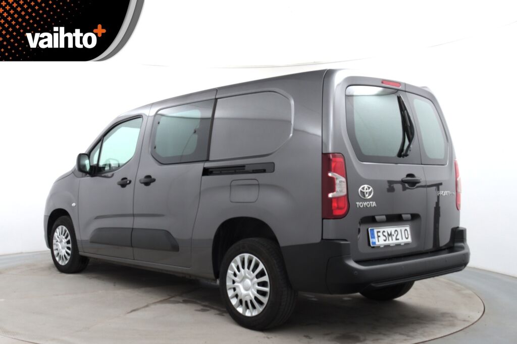 Toyota Proace CITY 2023 Active L2 1,5D 130 Automaatti 5ov 2510 / ALV / Tehdastakuu / Suomiauto / Webasto / Vakkari / Lämpölasi / Metalliväri