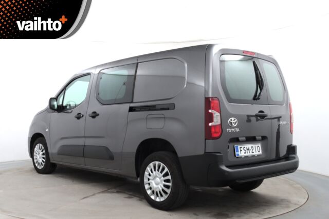 Toyota Proace CITY 2023 Active L2 1,5D 130 Automaatti 5ov 2510 / ALV / Tehdastakuu / Suomiauto / Webasto / Vakkari / Lämpölasi / Metalliväri