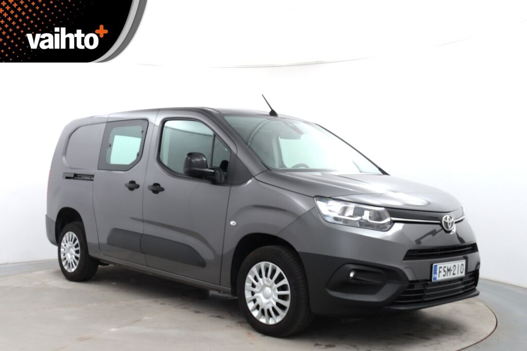 Toyota Proace CITY 2023 Active L2 1,5D 130 Automaatti 5ov 2510 / ALV / Tehdastakuu / Suomiauto / Webasto / Vakkari / Lämpölasi / Metalliväri