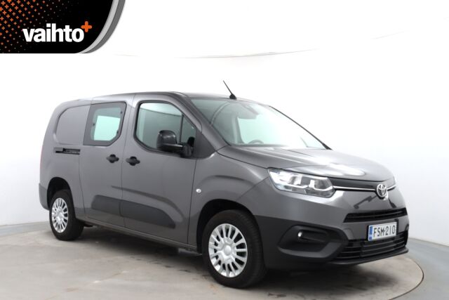 Toyota Proace CITY 2023 Active L2 1,5D 130 Automaatti 5ov 2510 / ALV / Tehdastakuu / Suomiauto / Webasto / Vakkari / Lämpölasi / Metalliväri