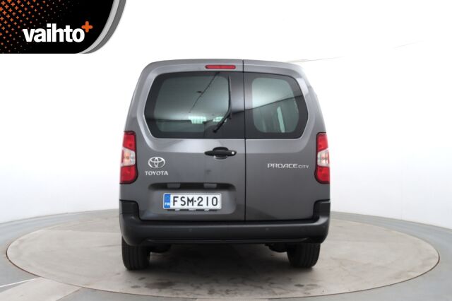 Toyota Proace CITY 2023 Active L2 1,5D 130 Automaatti 5ov 2510 / ALV / Tehdastakuu / Suomiauto / Webasto / Vakkari / Lämpölasi / Metalliväri