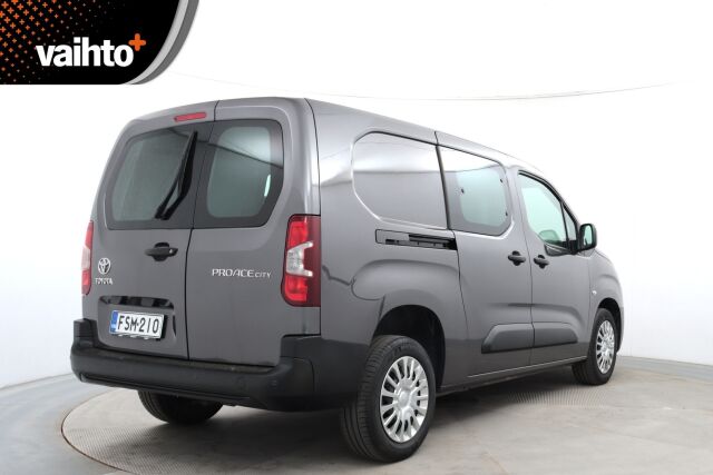 Toyota Proace CITY 2023 Active L2 1,5D 130 Automaatti 5ov 2510 / ALV / Tehdastakuu / Suomiauto / Webasto / Vakkari / Lämpölasi / Metalliväri