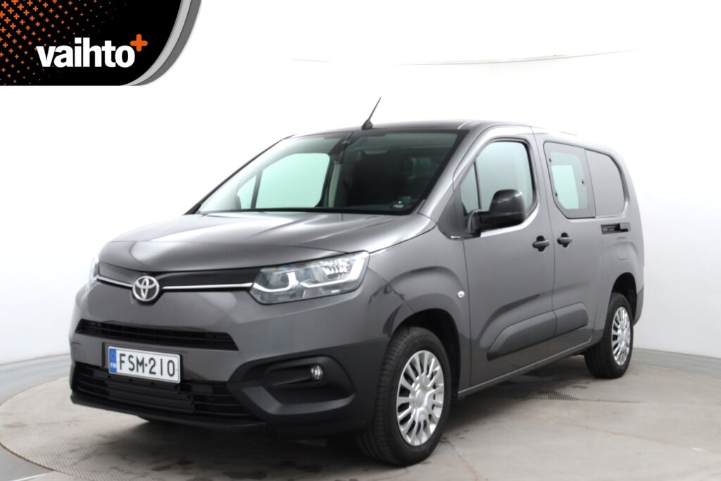 Toyota Proace CITY 2023 Active L2 1,5D 130 Automaatti 5ov 2510 / ALV / Tehdastakuu / Suomiauto / Webasto / Vakkari / Lämpölasi / Metalliväri